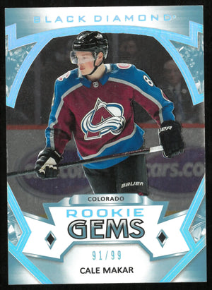 2019-20 Upper Deck Black Diamond RC Rookie Gems Cale Makar /99 