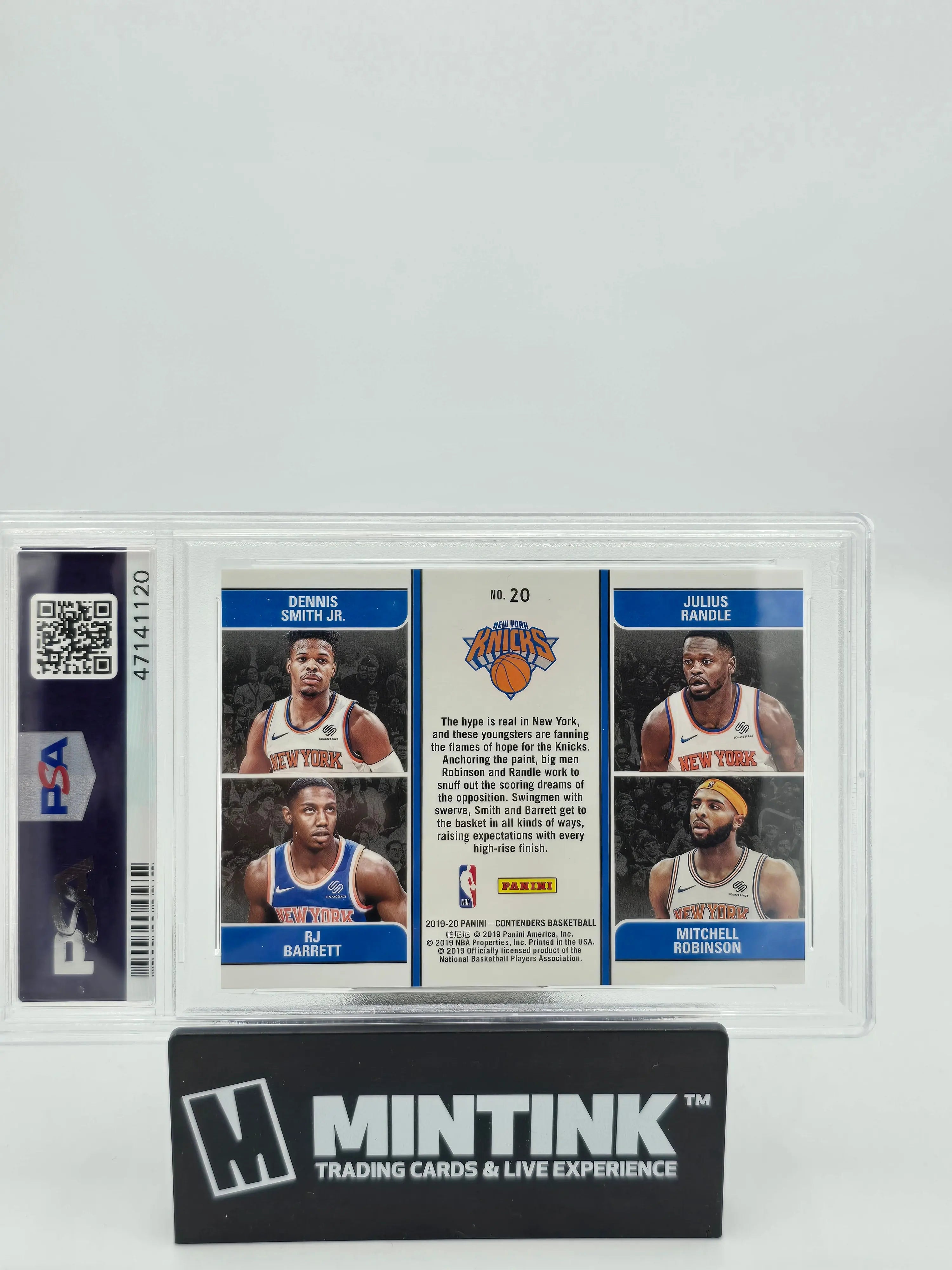 2019 Contenders Basketball Team Quads Barrett Randle Robinson Champ PSA 10 1/1 