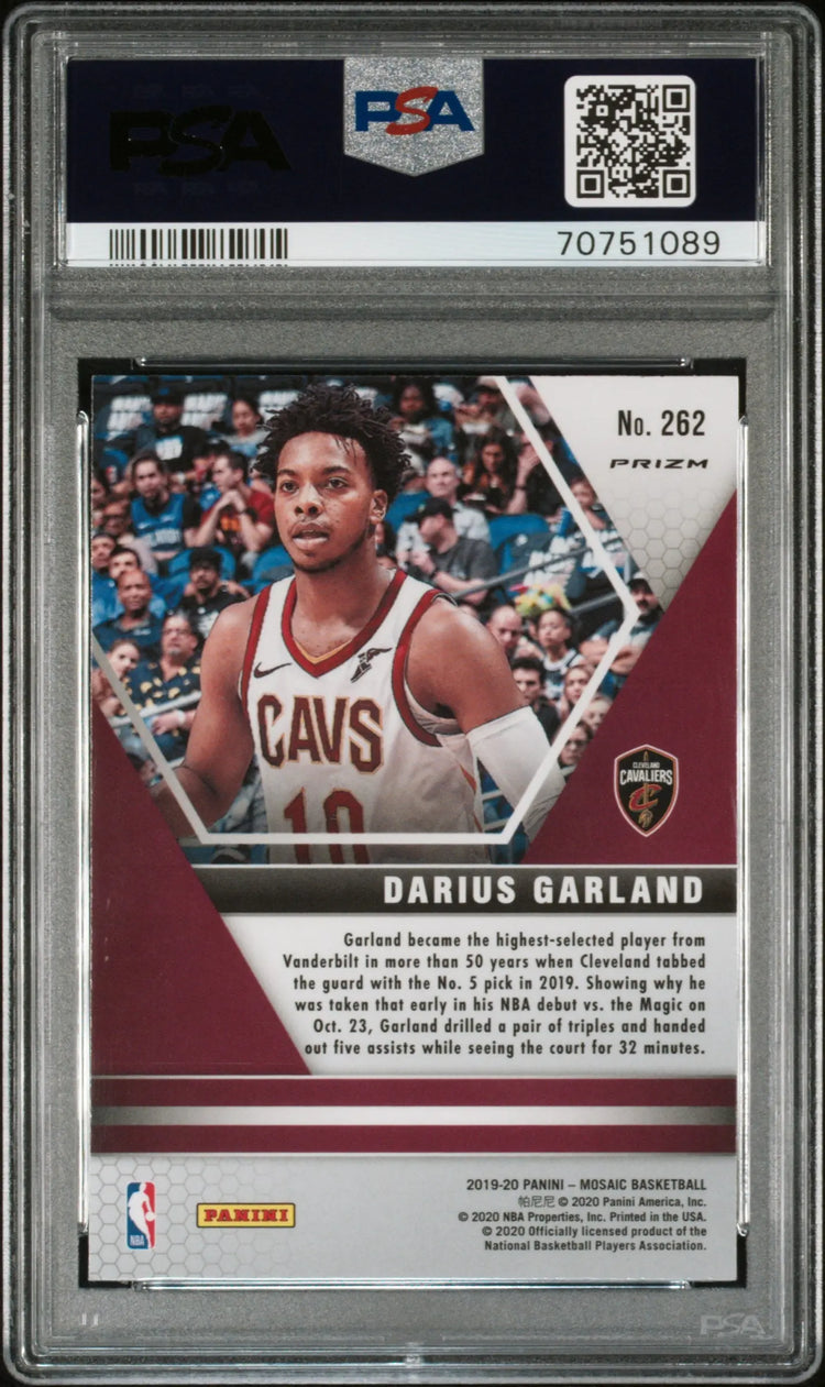 2019 Mosaic Basketball Darius Garland RC Rookie NBA Debut Genesis PSA 10 SSP 