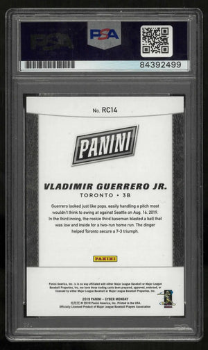 2019 Panini Cyber Monday Autograph Rookie Vladimir Guerrero Jr. Auto RC PSA 10 