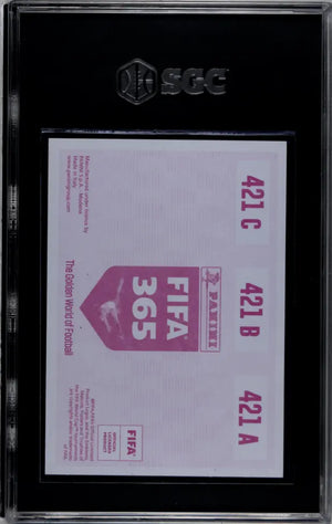 2019 Panini Fifa 365 Lunin/Haaland/Kangin  Golden Awards Pink Back SGC 9 