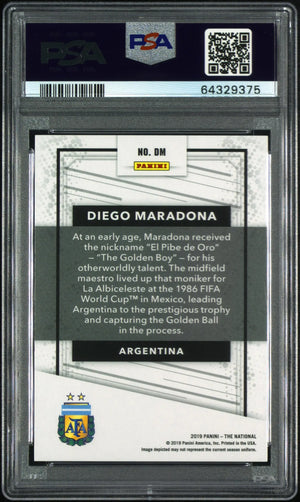 2019 Panini National Convention Legends Diego Maradona /299 PSA 10 