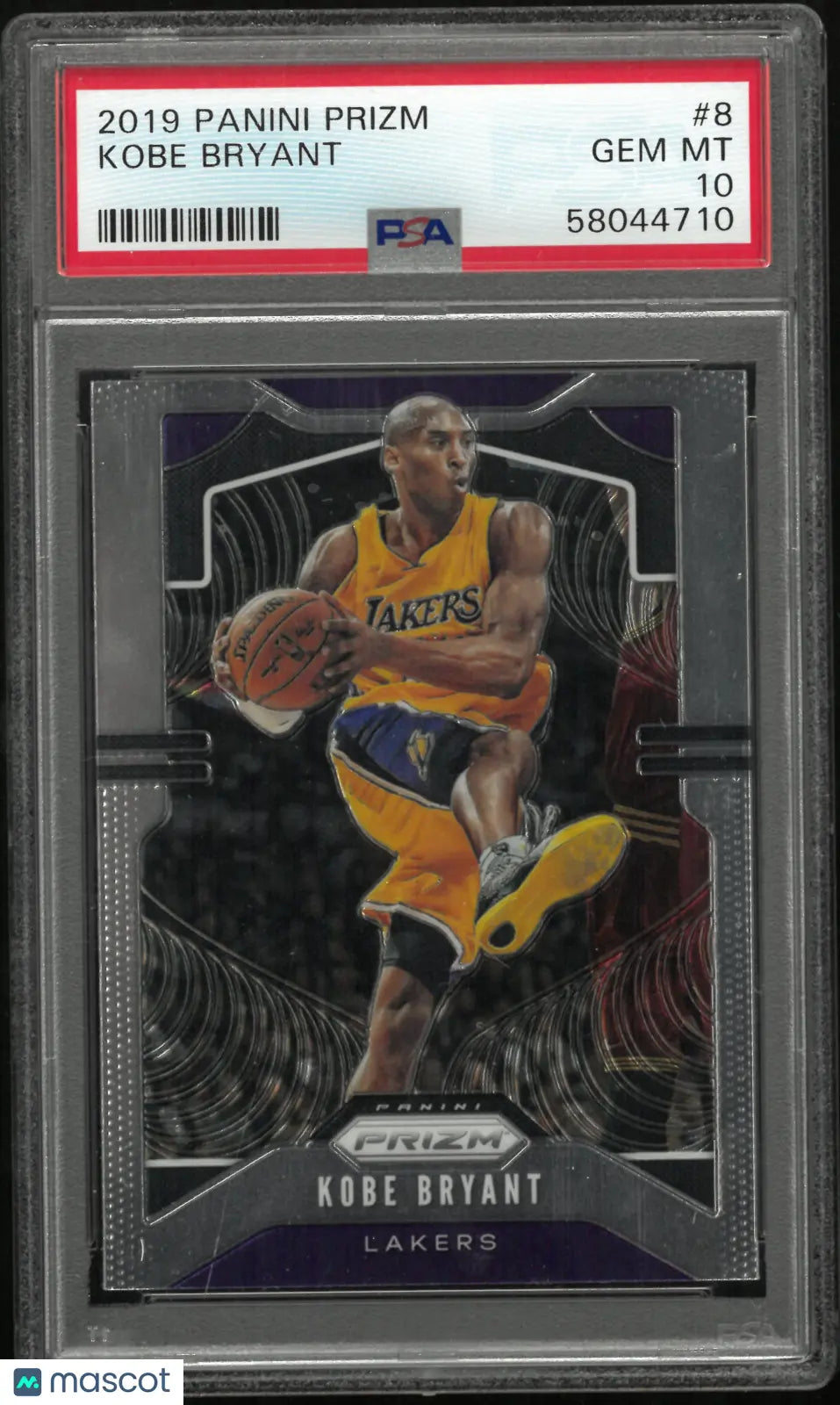 2019 Panini Prizm Kobe Bryant #8 PSA 10 