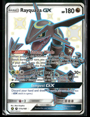 2019 Pokemon Alternate Art Promos Rayquaza GX 177a/168 