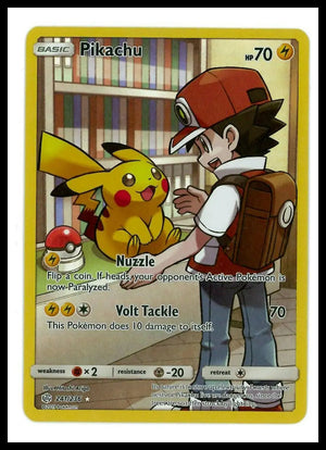 2019 Pokemon Cosmic Eclipse Pikachu 241/236 