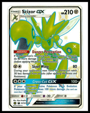 2019 Pokemon Hidden Fates Shiny Vault Scizor GX SV72/SV94 
