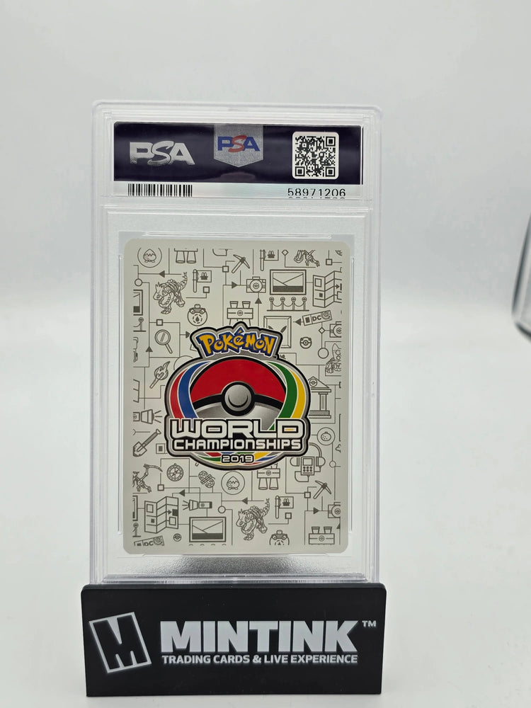 2019 Pokemon Promo Reshiram Charizard GX - World Champ Fire Box PSA 10 Card 2019 Pokemon Promo Reshiram Charizard GX - World Champ Fire Box PSA 10 Card