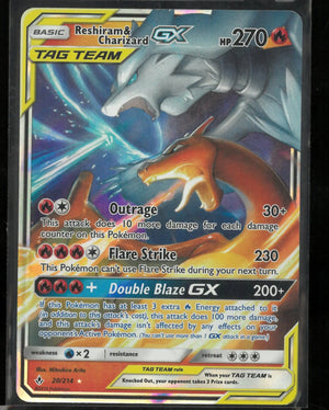 2019 Pokemon Reshiram & Charizard GX Tag Team 20/214 