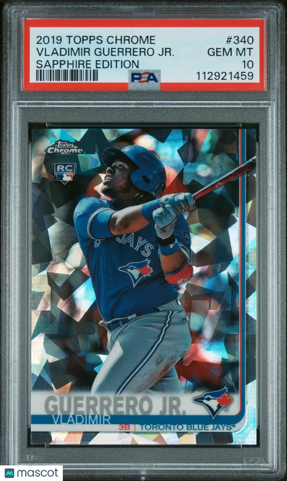 2019 Topps Chrome Sapphire Edition Vladimir Guerrero JR. RC Rookie #34