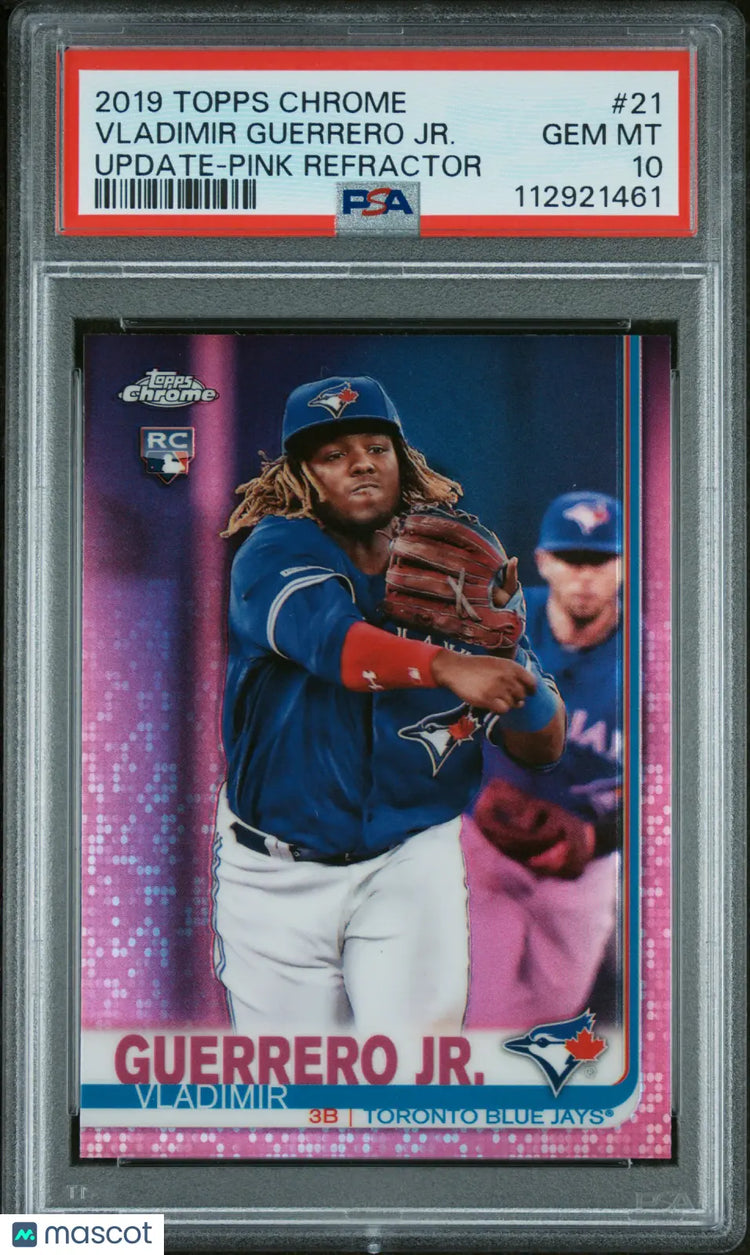 PSA10】Guerrero Jr. 2019 Topps Chrome RC