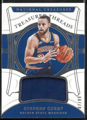 2020-21 Panini National Treasures Patch Stephen Curry /99 