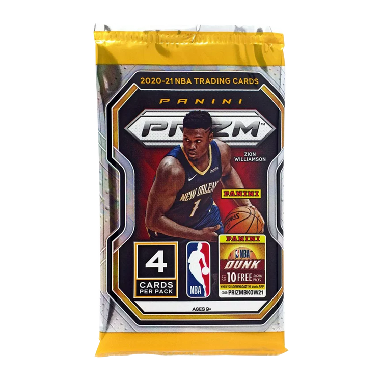 2020-21 Panini Prizm Basketball Retail Pack (Single Pack Sales) 1
