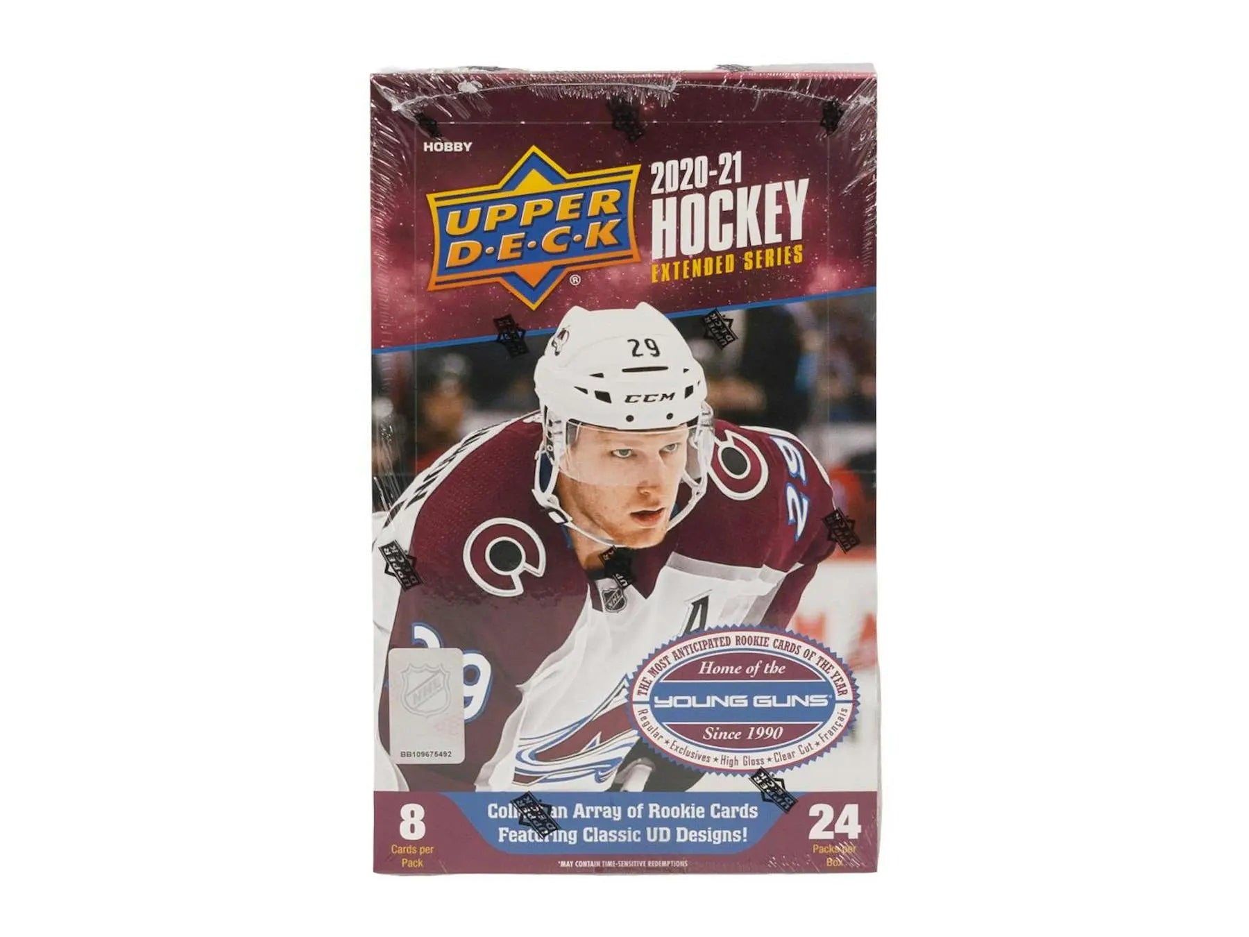 2020-21 UPPER DECK EXTENDED HOCKEY HOBBY BOX 