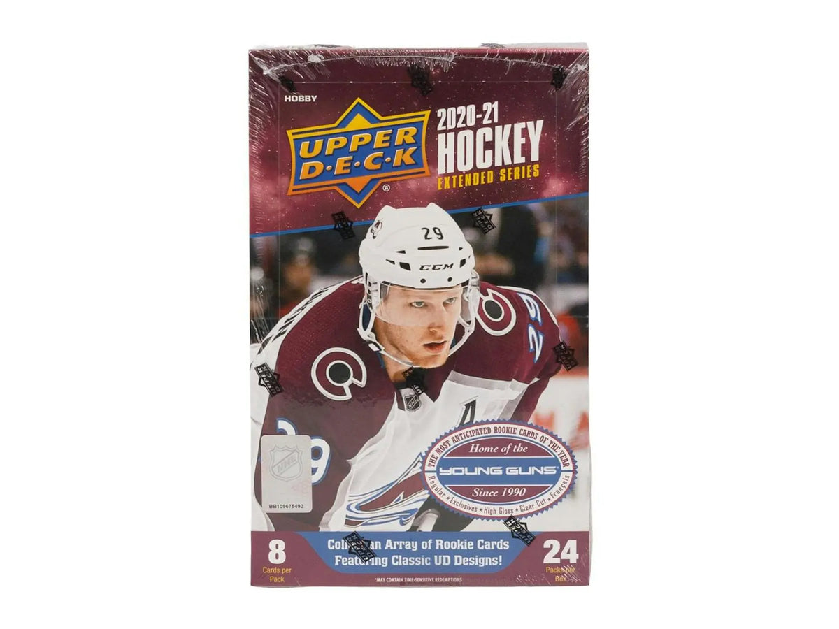 2020-21 UPPER DECK EXTENDED HOCKEY HOBBY BOX 