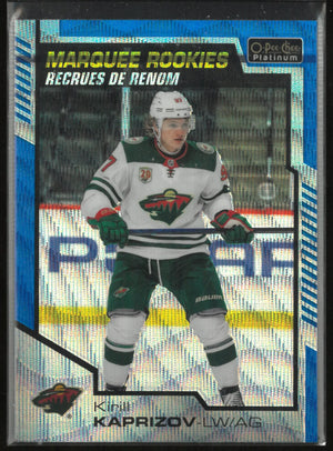 2020-21 Upper Deck O-Pee-Chee Platinum Marquee Rookie Kirill Kaprizov Blue Surge 