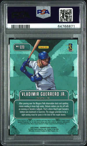2020 Panini Diamond Kings Baseball Downtown Vladimir Guerrero Jr. PSA 10 
