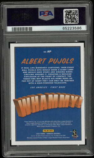 2020 Panini Donruss Whammy! Albert Pujols #AP PSA 10 