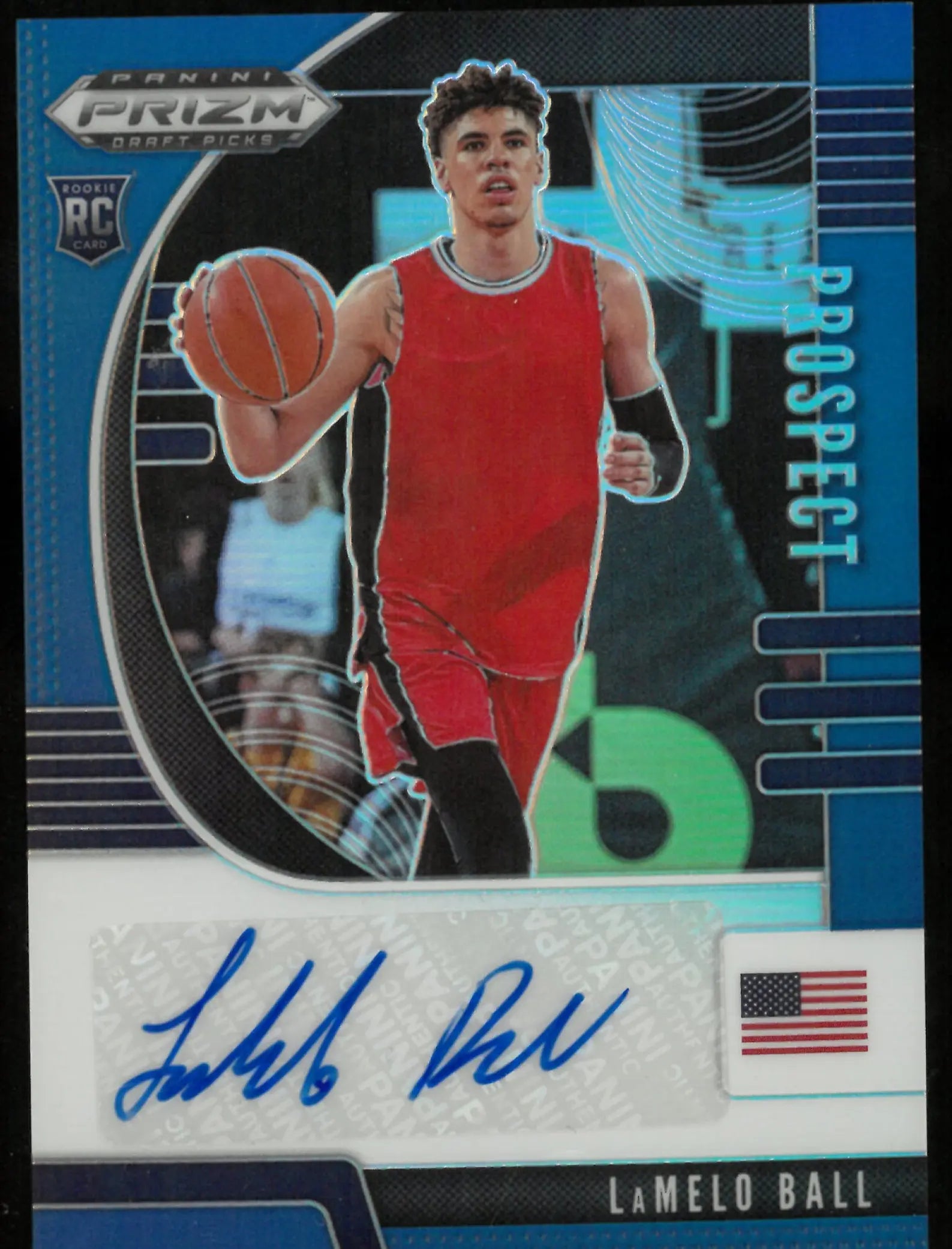 2020 Panini Prizm Draft Picks LaMelo Ball Prospects Autograph RC Rookie /149 