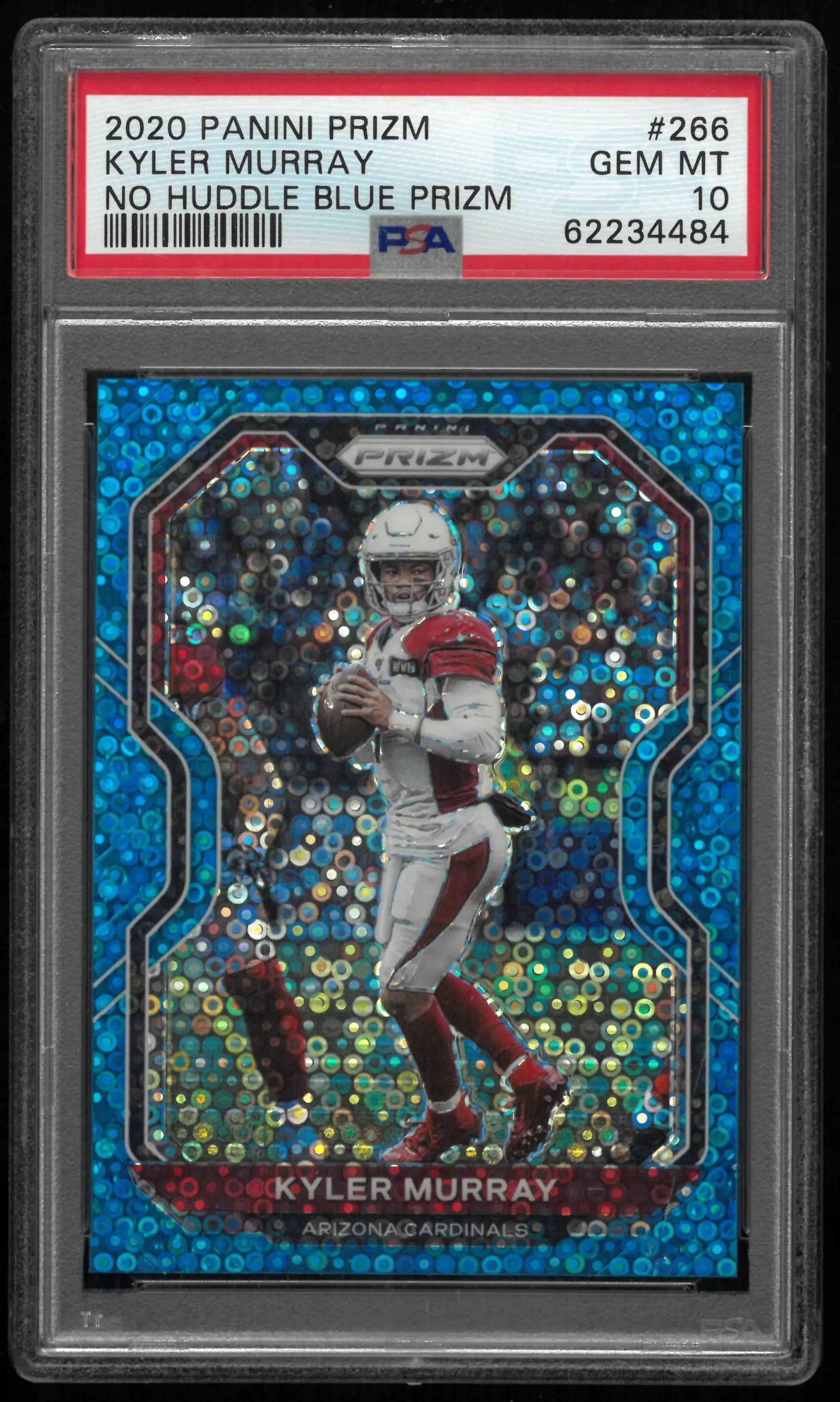 2020 Panini Prizm Kyler Murray No Huddle Blue /79 PSA 10 