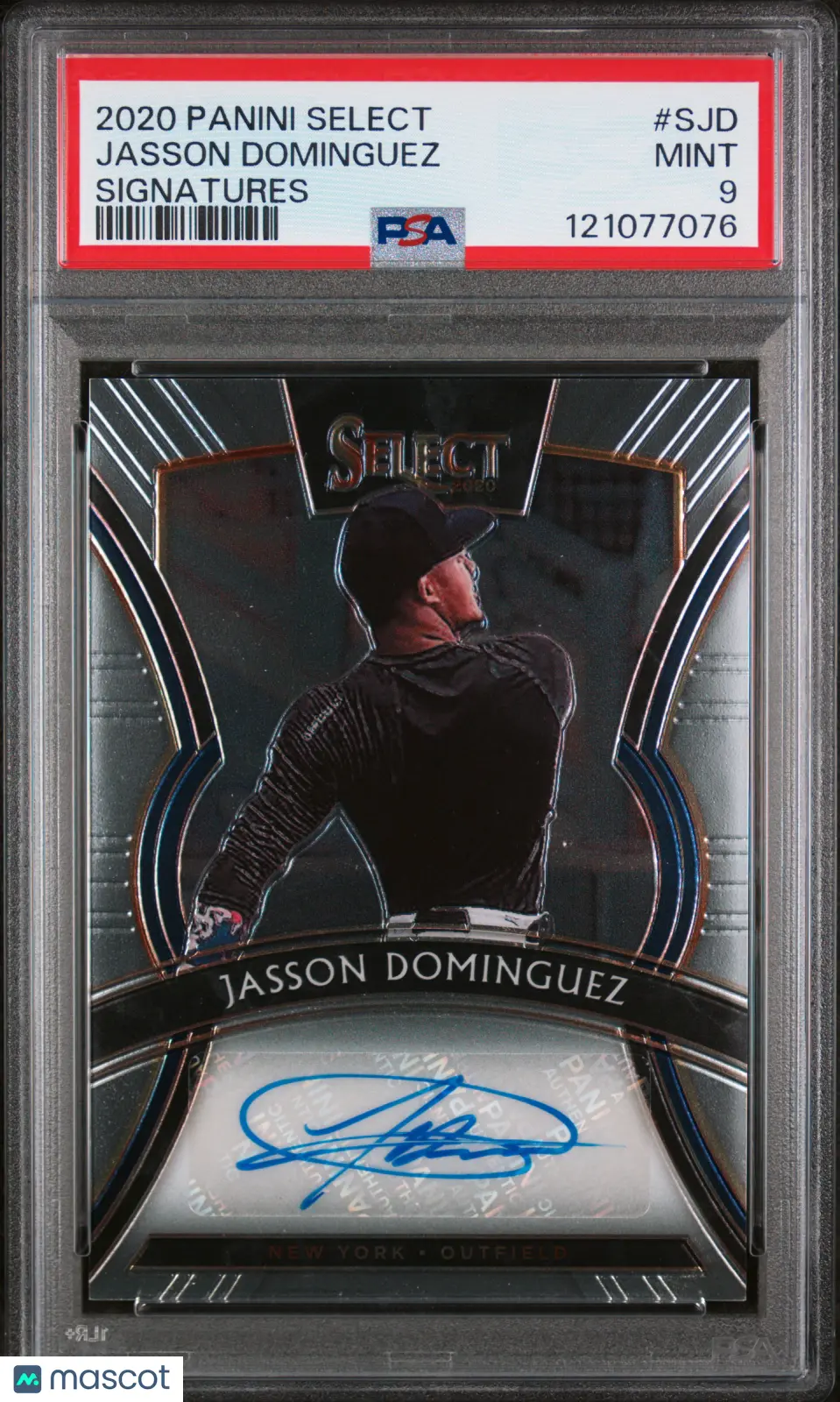 2020 Panini Select Signatures Auto Jasson Dominguez #SJD PSA 9 /149 