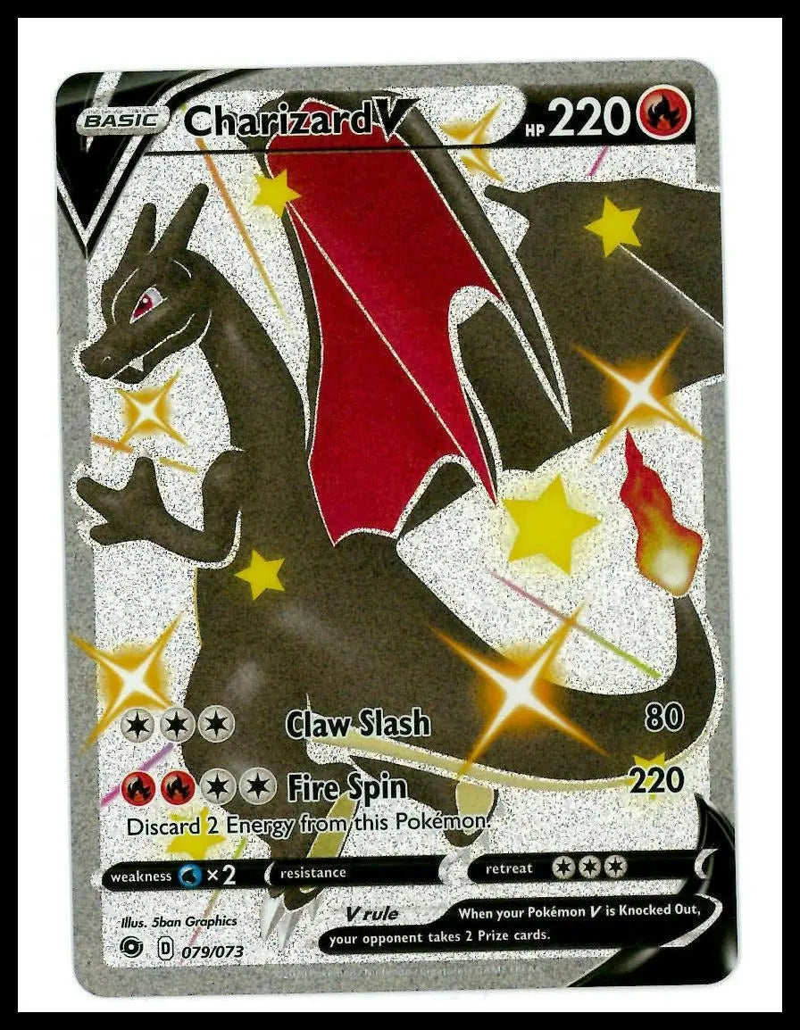 2020 Pokemon Champion's Path Charizard V 79/73 