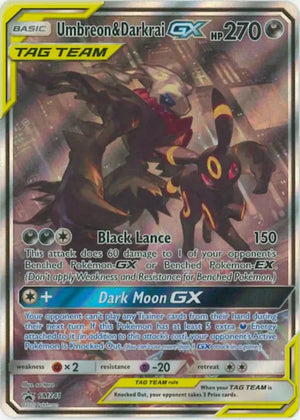 2020 Pokemon S&M Promos Umbreon & Darkrai GX Tag Team SM241 