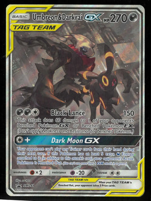 2020 Pokemon Sun & Moon Promo Umbreon & Darkrai GX SM241 