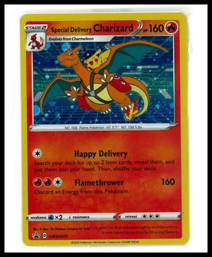 2020 Pokemon Sword & Shield Promo Special Delivery Charizard SWSH075 Sealed 