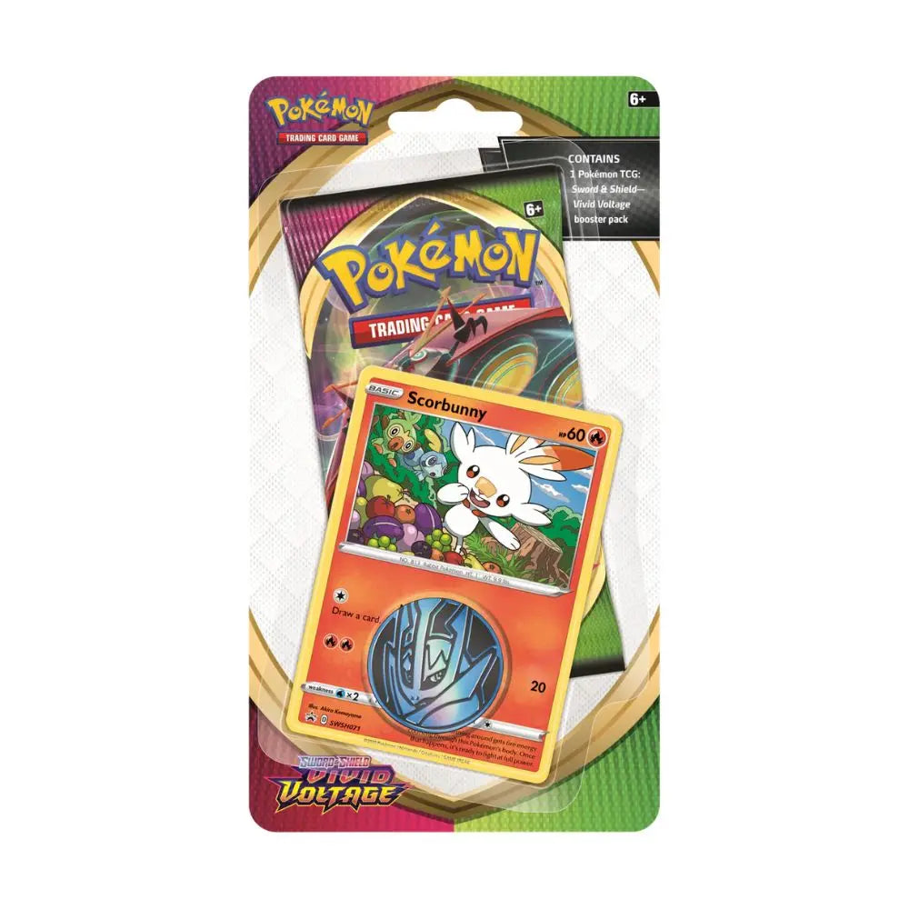 2020 pokemon card packs Buy 2020 Pokemon Vivid Voltage Checklane Blister Pack Online