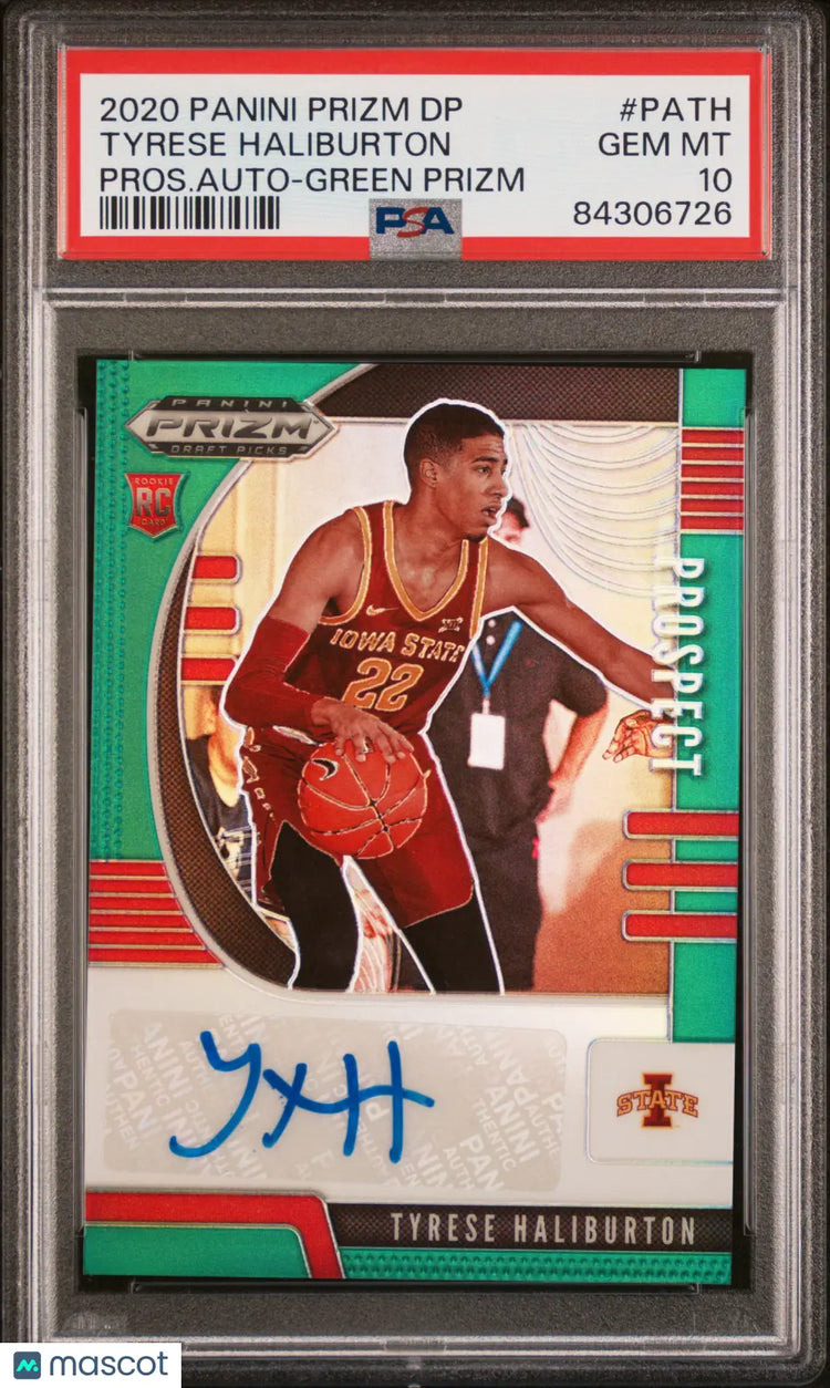 Tyrese Haliburton RC Prizm Auto PSA10 【公式通販】