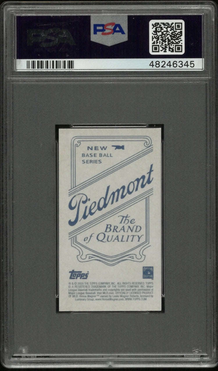 2020 Topps 206 Baseball Honus Wagner Piedmont PSA 10 