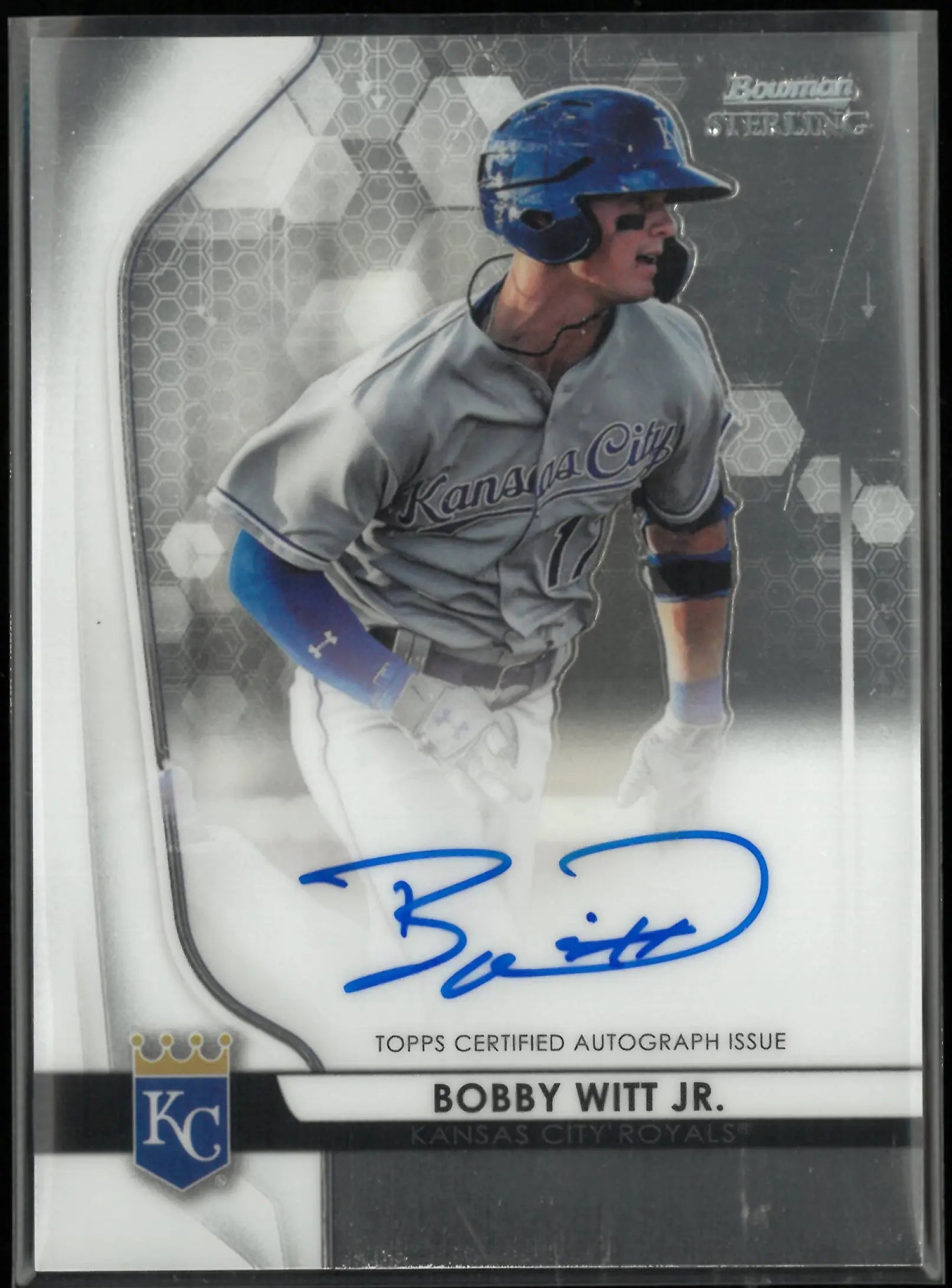 2020 Topps Bowman Sterling Autograph Bobby Witt Jr. Auto 