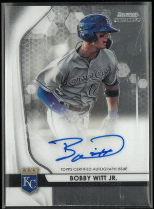 2020 Topps Bowman Sterling Autograph Bobby Witt Jr. Auto 