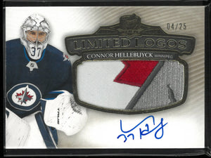 2021-22 The Cup Limited Logos Connor Hellebuyck Patch Autograph  /25 