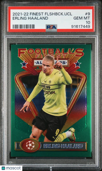 2021-22 Erling Haaland Topps Finest Flashbacks, UEFA Champions