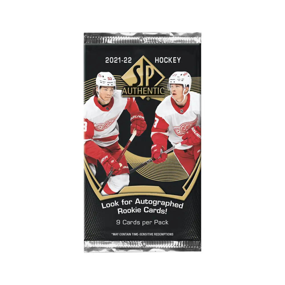 2021-22 UPPER DECK SP AUTHENTIC HOCKEY HOBBY BOX BY THE PACK 