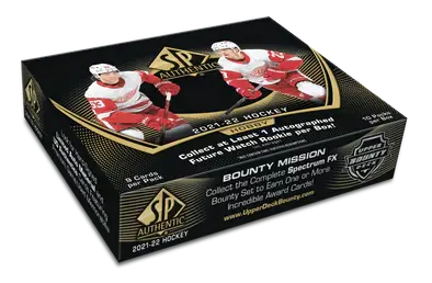 2021-22 UPPER DECK SP AUTHENTIC HOCKEY HOBBY BOX BY THE PACK 