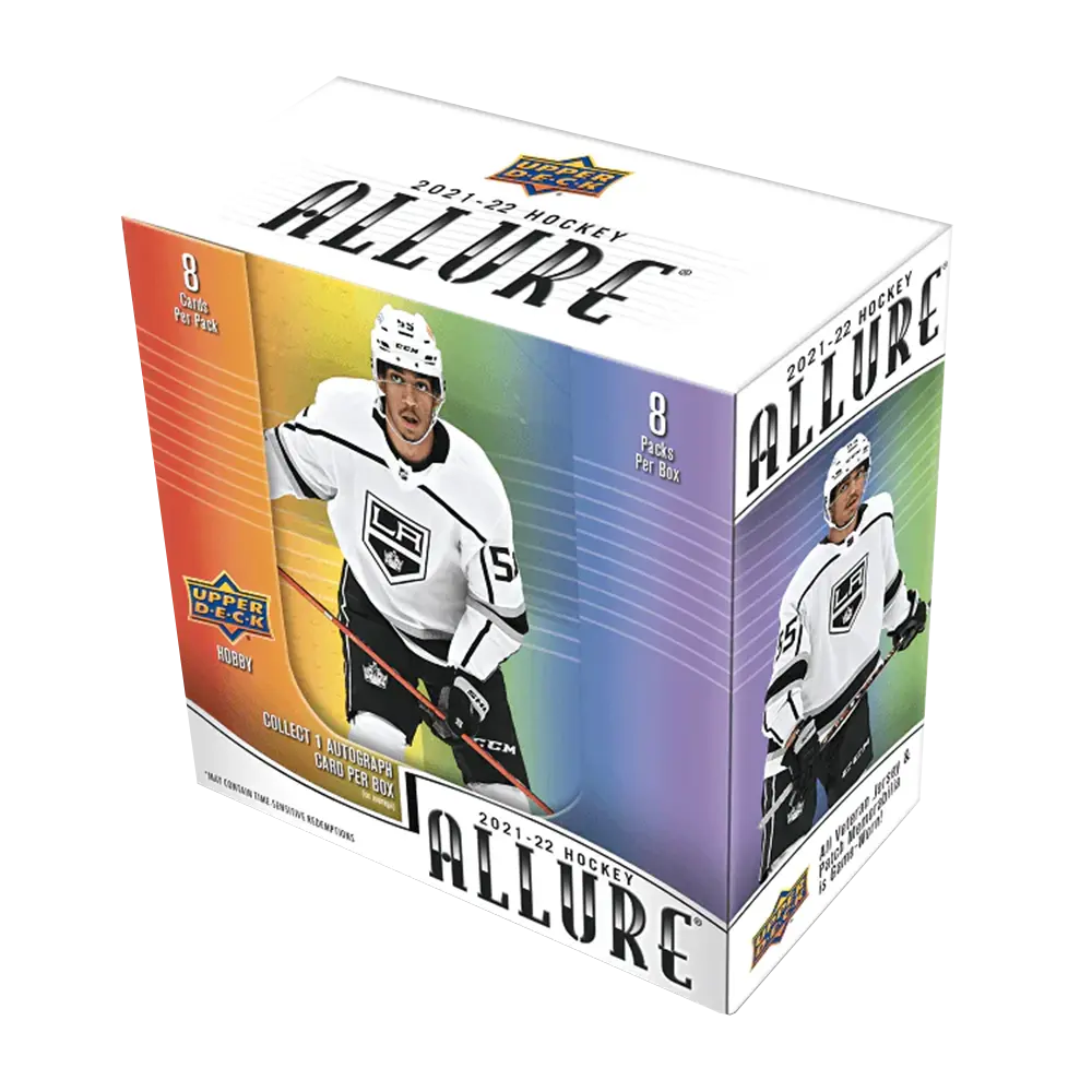 2021-22 Upper Deck Allure Hockey Hobby Box By The Pack 