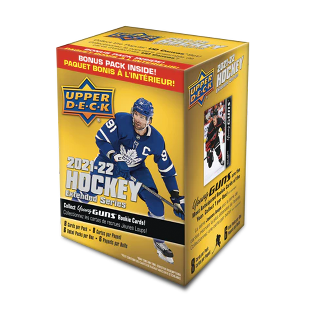 2021-22 Upper Deck Extended Hockey Blaster Box 