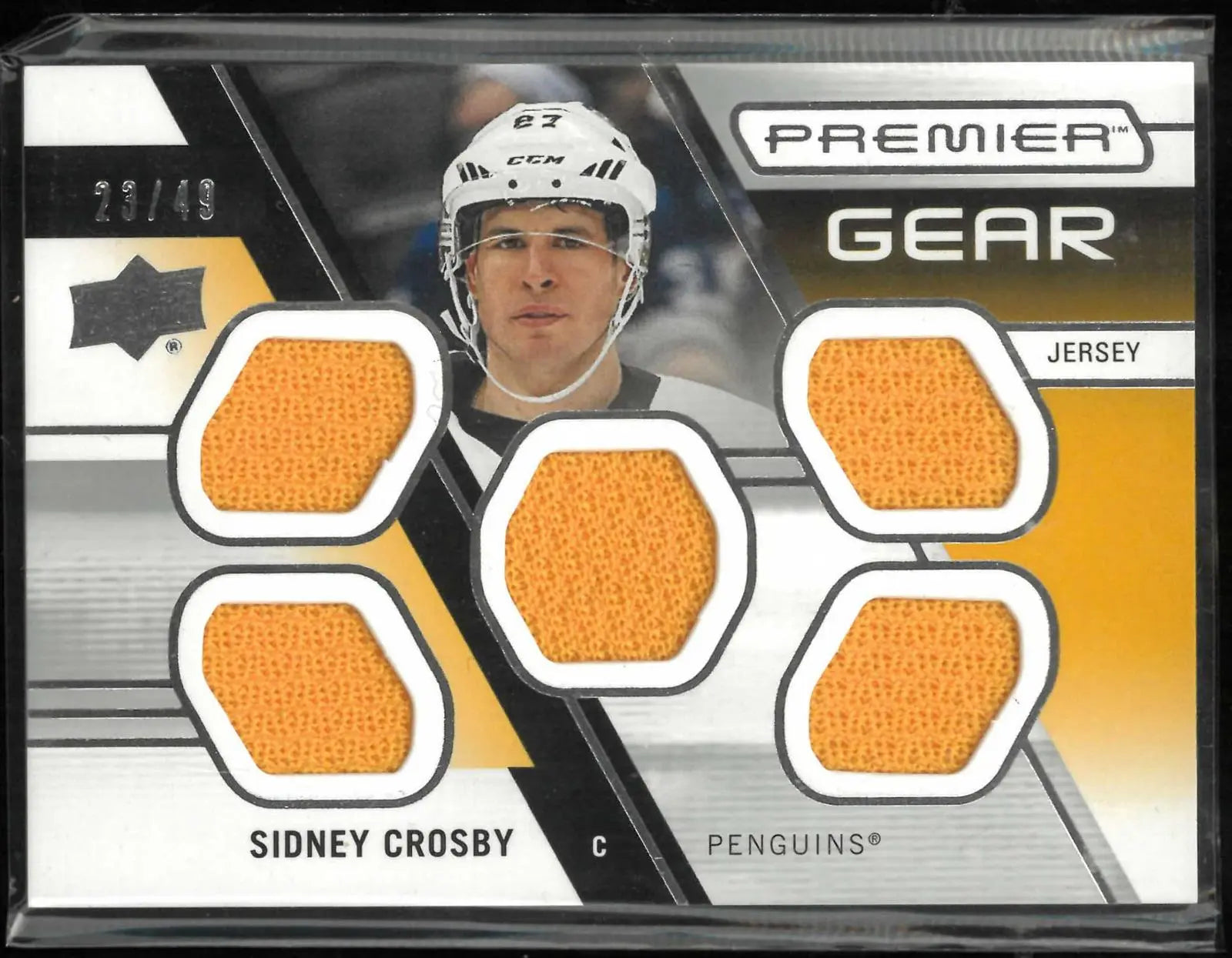 2021-22 Upper Deck Premier Gear Patch Sidney Crosby /49 