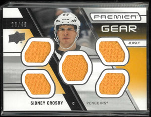 2021-22 Upper Deck Premier Gear Patch Sidney Crosby /49 