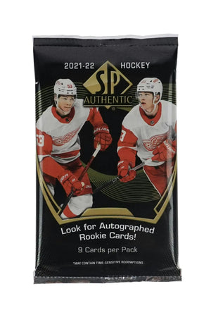 2021-22 Upper Deck SP Authentic Hockey Hobby Pack 