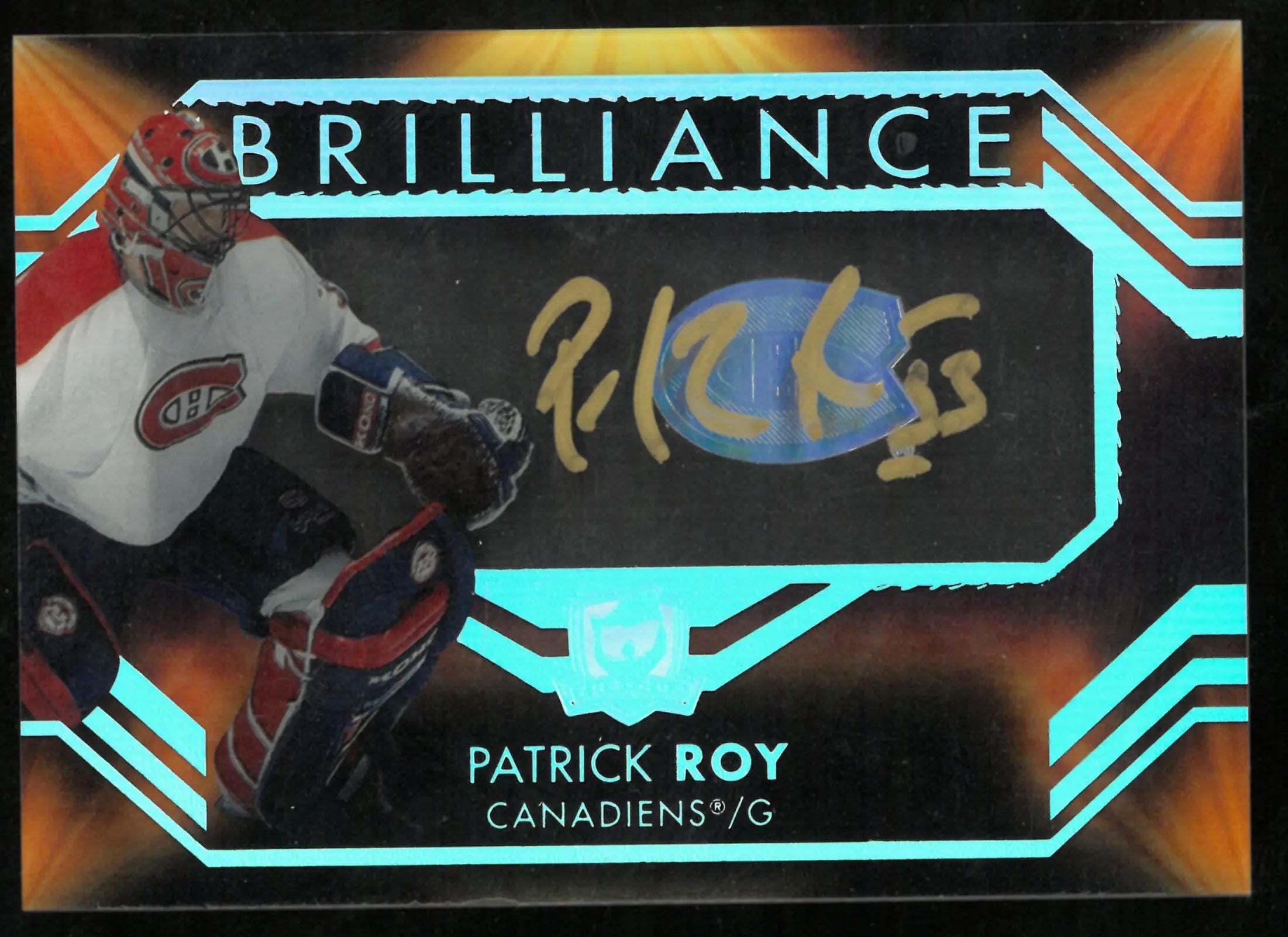 2021-22 Upper Deck The Cup Brilliance Auto Patrick Roy 