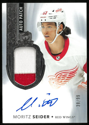 2021-22 Upper Deck The Cup Rookie Auto Patch Moritz Seider /99 