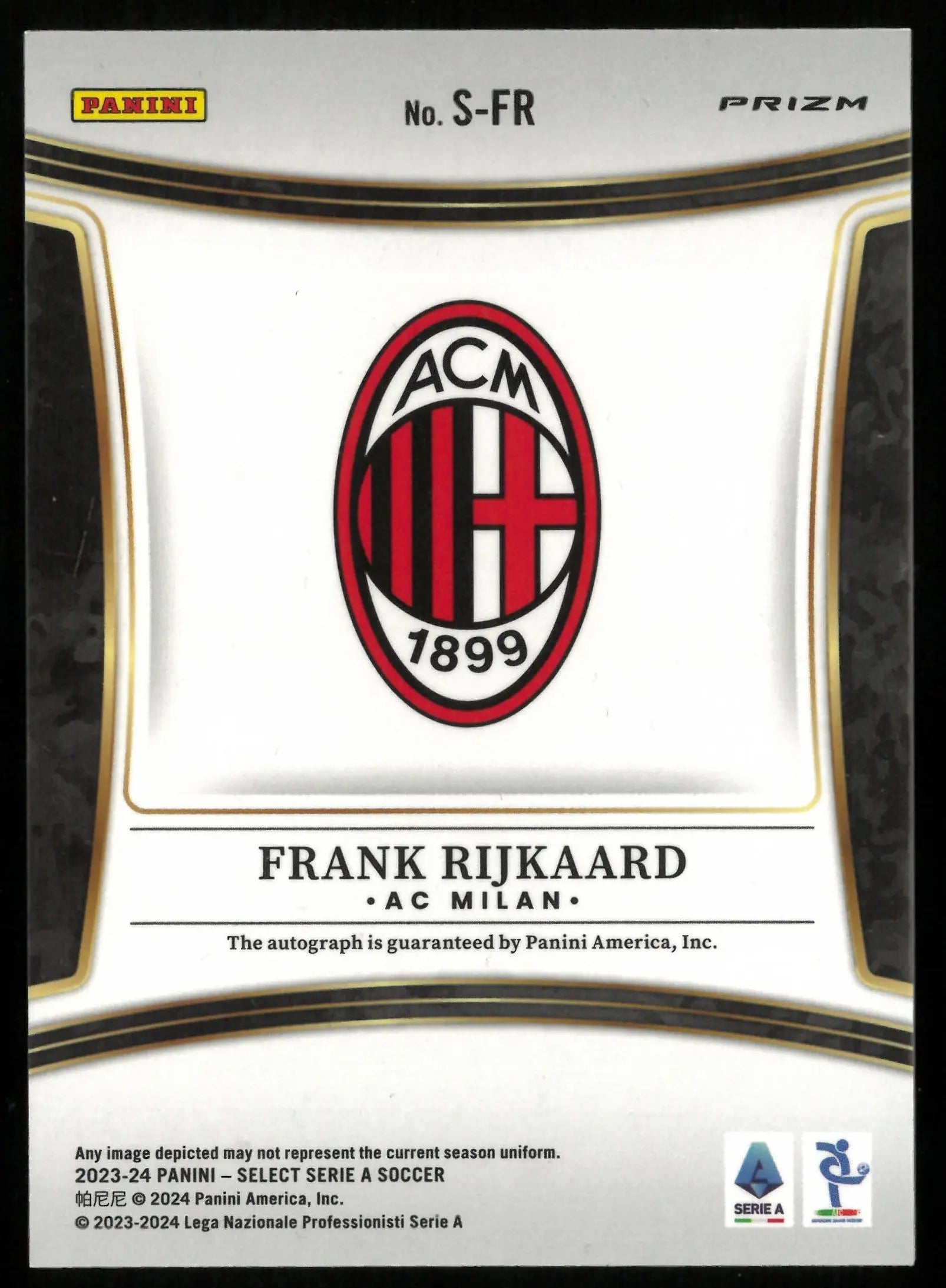 2021 Immaculate Soccer Andrea Pirlo Sapphire Modern Marks Auto /25 