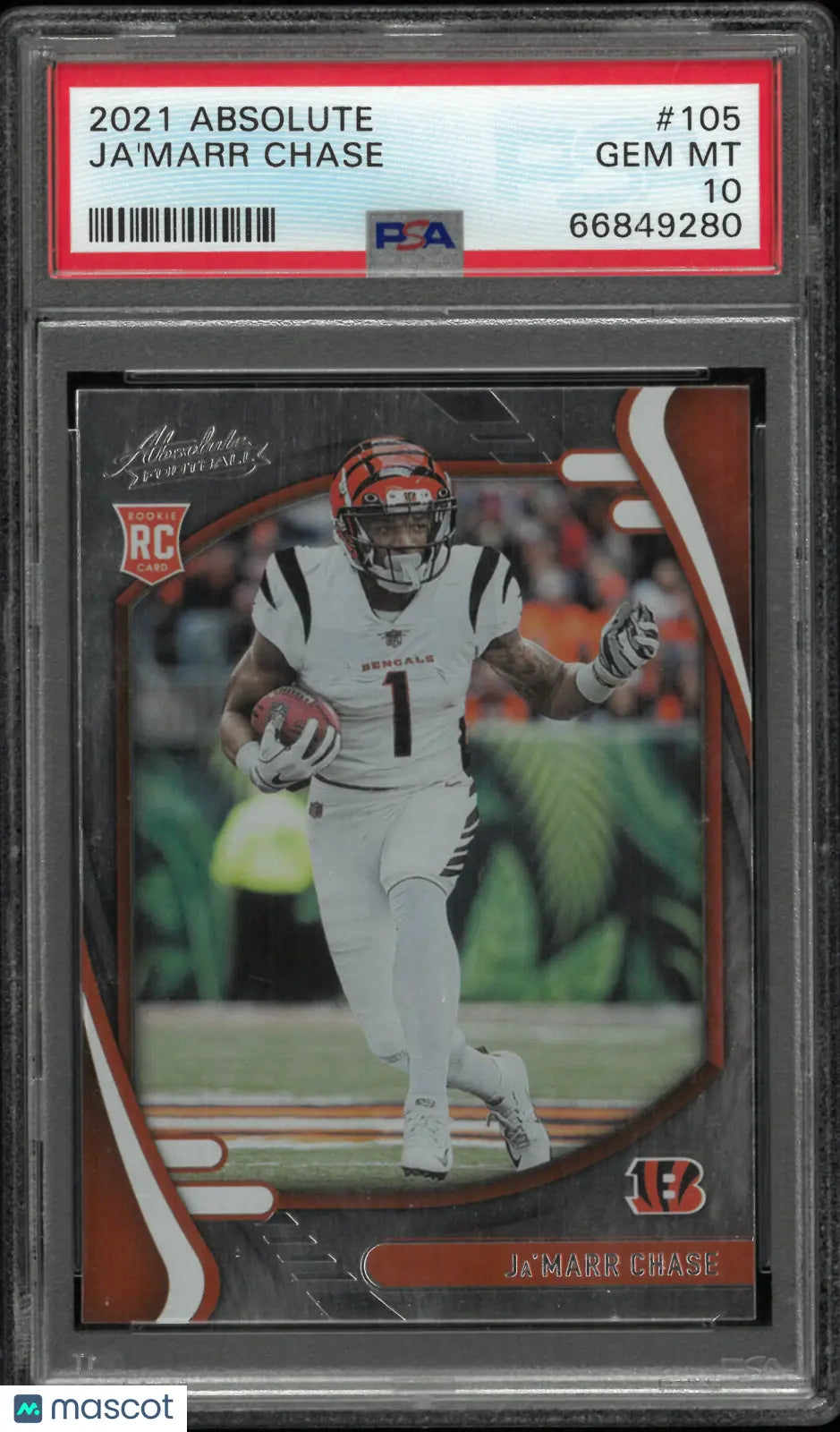 2021 Panini Absolute Ja'marr Chase Rookie RC PSA 10 