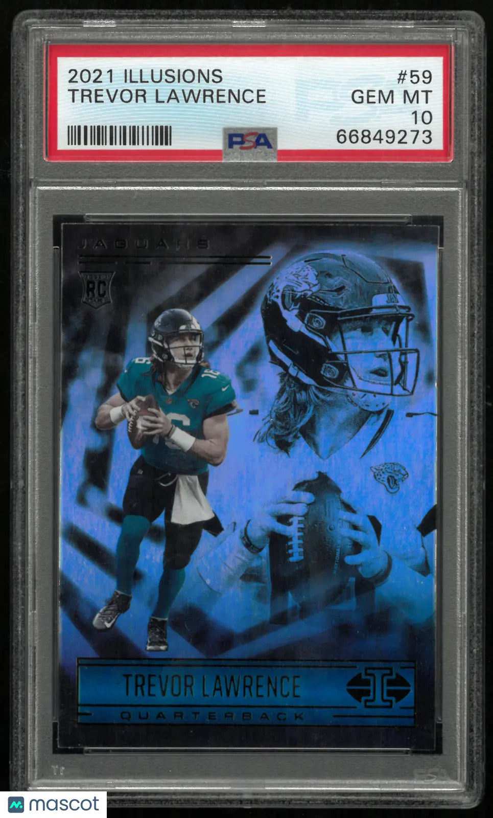 2021 Panini Illusions Trevor Lawrence #59 PSA 10 