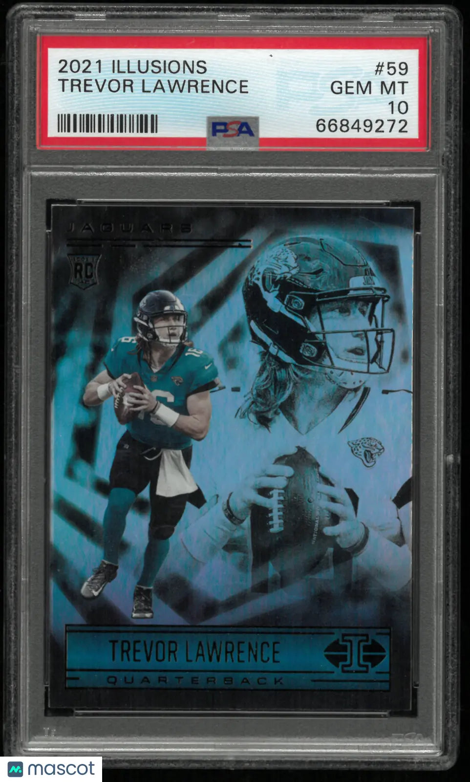 2021 Panini Illusions Trevor Lawrence #59 PSA 10 Rookie RC 