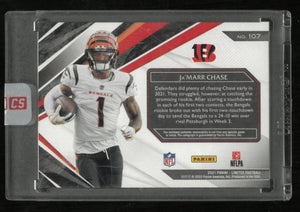 2021 Panini Limited Football Ja'Marr Chase RC Rookie Patch Auto /99 