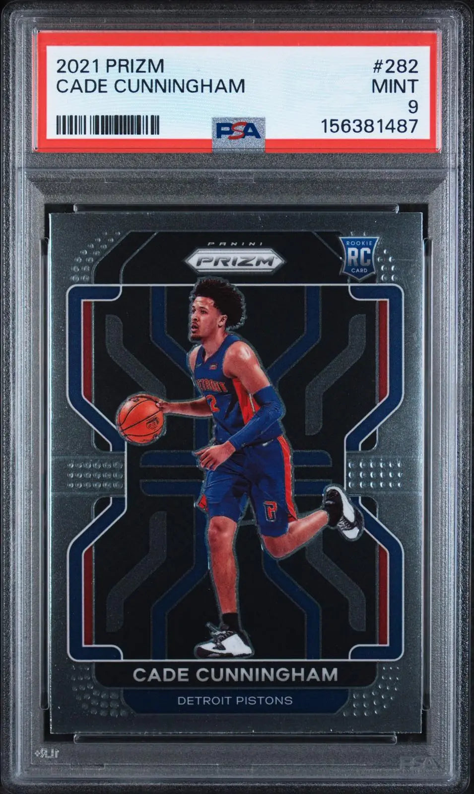 2021 Panini Prizm Rookie Cade Cunningham RC PSA 9 
